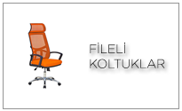 Ofis Fileli Koltuk Modelleri - Fileli Çalışma Koltukları