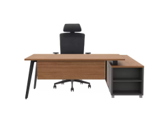 İron Sabit Etejerli Çalışma Masası Grubu