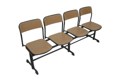 Verzalit Dörtlü Bekleme Koltuğu