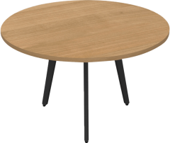 İron 120'lik Yuvarlak Toplantı Masası