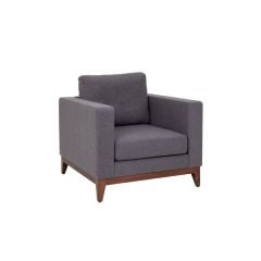 Soho Tekli Kanepe Ahşap Ayak