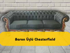 Baron Üçlü Chester Kanepe