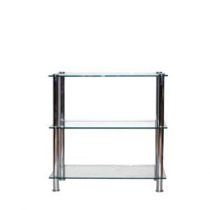 Cam Sehpa Stand 3 Katlı