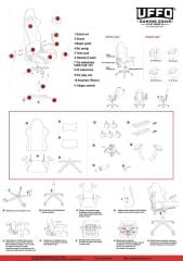 UFFO Oyuncu Koltuğu Ayaklıklı