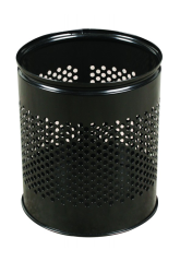 Kolon Delikli Boyalı Ofis Çöp Kutusu