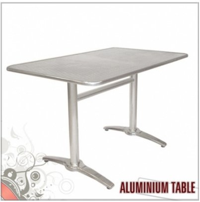 Alüminyum Masa İkili (Pik Dökümlü)