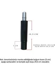 Amortisör boğumlu siyah