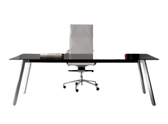 Puzzle A Ayaklı Cam Çalışma Masası