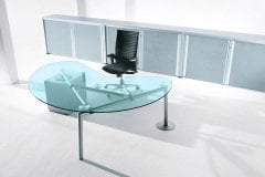 İsot Kesonlu Cam Masa