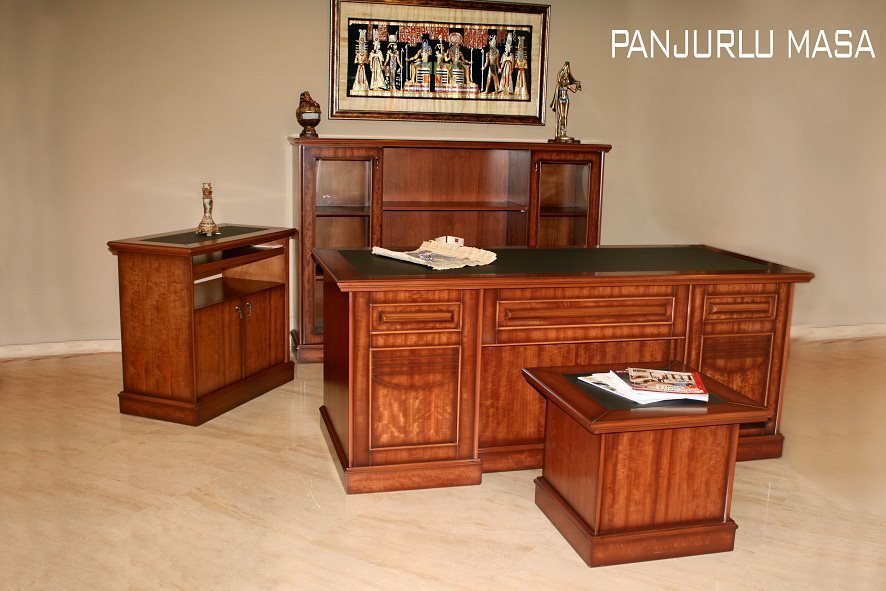 Panjurlu Klasik Makam Masa Takımı