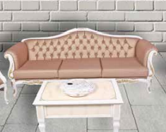 Antik Üçlü Koltuk