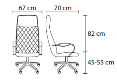 Bent Yönetici Koltuğu