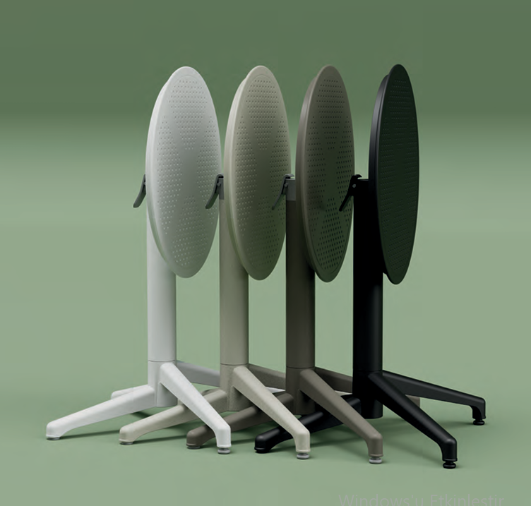 Moon Katlanır 60 cm Yuvarlak Masa