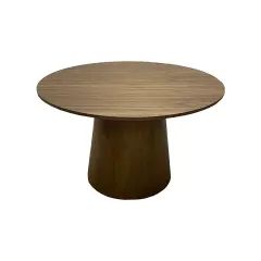 Yuvarlak Doğal Ahşap Masa