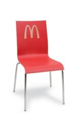 Monoblok laminant sandalye