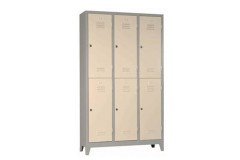 Altılı Çelik Soyunma Dolabı