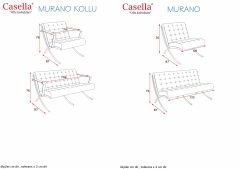 Murano Tekli Kollu Bekleme