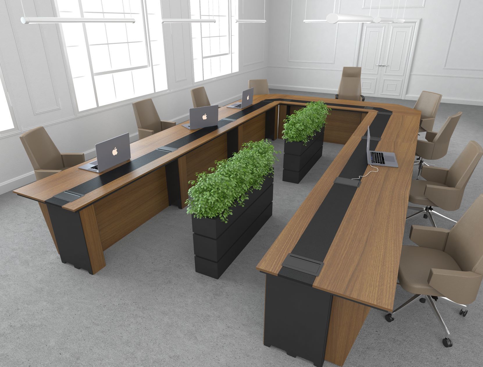Enigma Toplantı Masası U Model