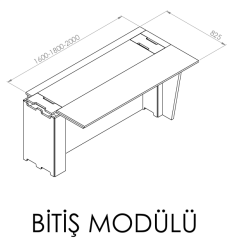 Enigma Toplantı Masası U Model