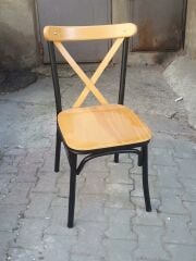 Çapraz Sandalye Cilalı