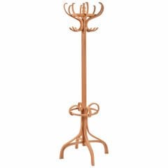 Ahşap bambu askılık 8 li