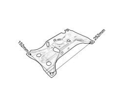 Misafir koltuğu şasesi 15x25