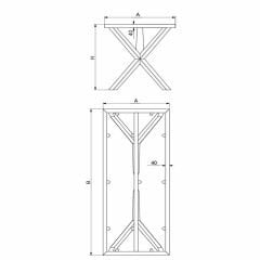 Katalpa Masa Ayağı